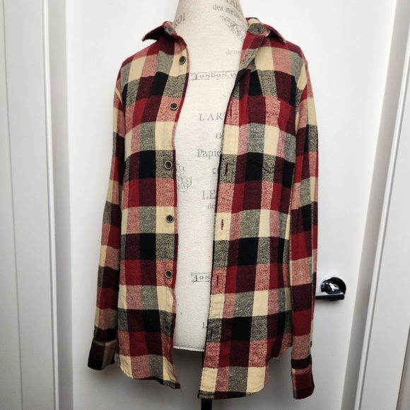 Men's check flannel buttonup shirt - Picture 5 of 9
